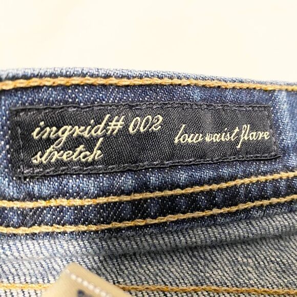 Citizens of Humanity Jeans Ingrid # 002 Low Waist Flare Stretch size 28 (5-6) - Picture 6 of 10